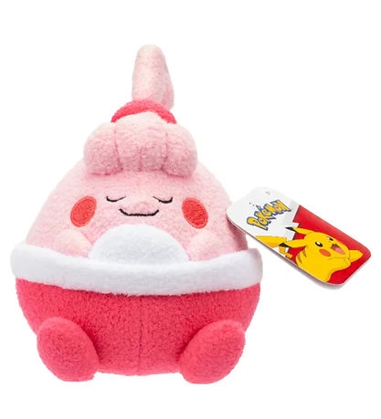 Pokémon Plushie - Sovende Happiny 12 cm - Pokemon Legetøj